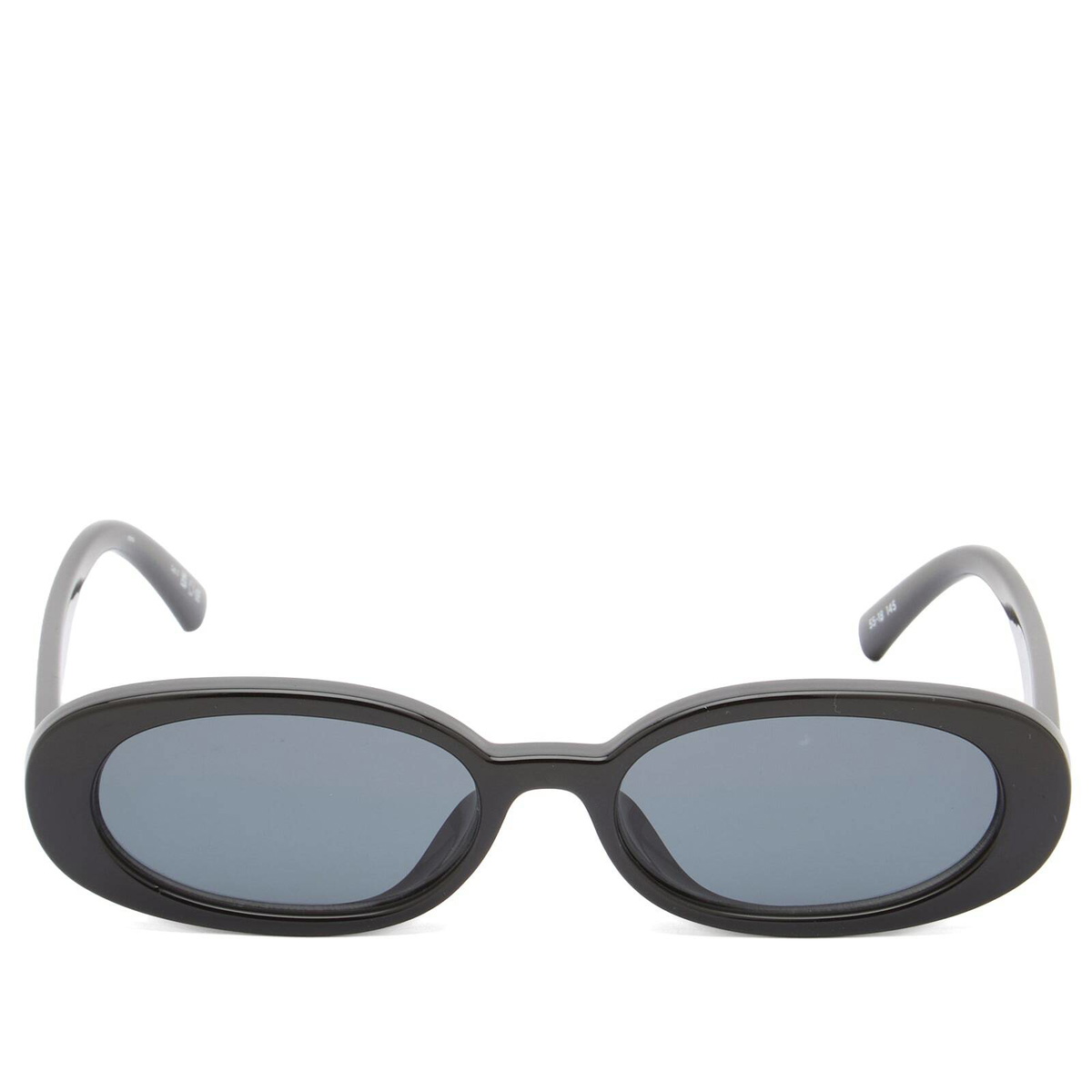 Le Specs Outta Love + Sunglasses in Black/Smoke Mono 