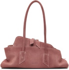 The Attico Pink 'La Passeggiata' Small Top Handle Bag
