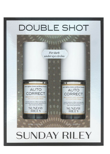 Photo: Sunday Riley Double Shot Set, Gift Sets, Auto Correct Eye Contour