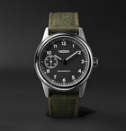 Weiss - Automatic Issue 38mm Stainless Steel and CORDURA Field Watch - Black