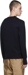 TOM FORD Navy Cotton Sweater