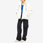 Khrisjoy Women's Oversize Puffer Jacket In Pile - END. Exclusive in Off White