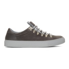 Diemme Grey Suede Marostica Low Sneakers