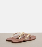 Valentino Garavani Rockstud leather thong sandals