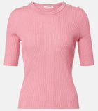 'S Max Mara Ribbed-knit wool top