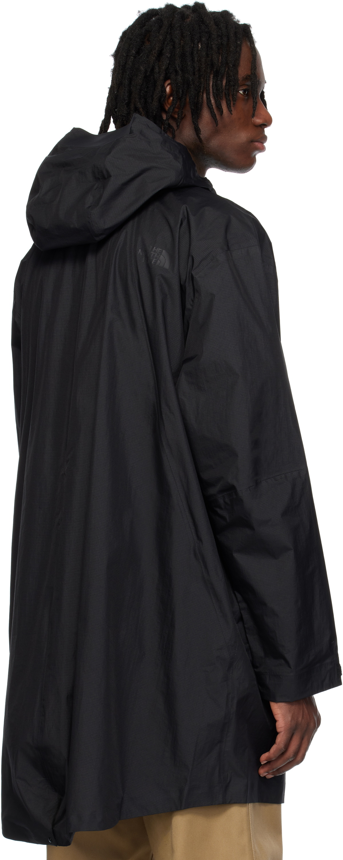 The North Face Black Packable LT Rain Coat The North Face