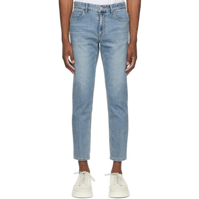 Photo: Solid Homme Blue Slim Cropped Jeans