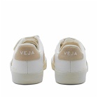 Veja Men's Recife Velcro Sneakers in White/Sable