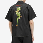 Human Made Men's Dragon Short Sleeve Shirt in Black