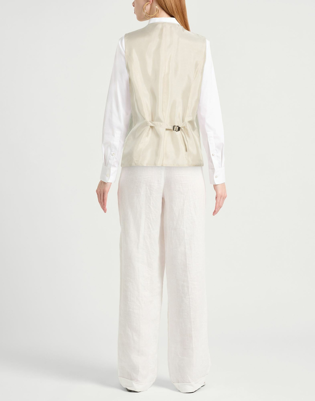 Circolo 1901 Womens Tailored Vest Light in Green