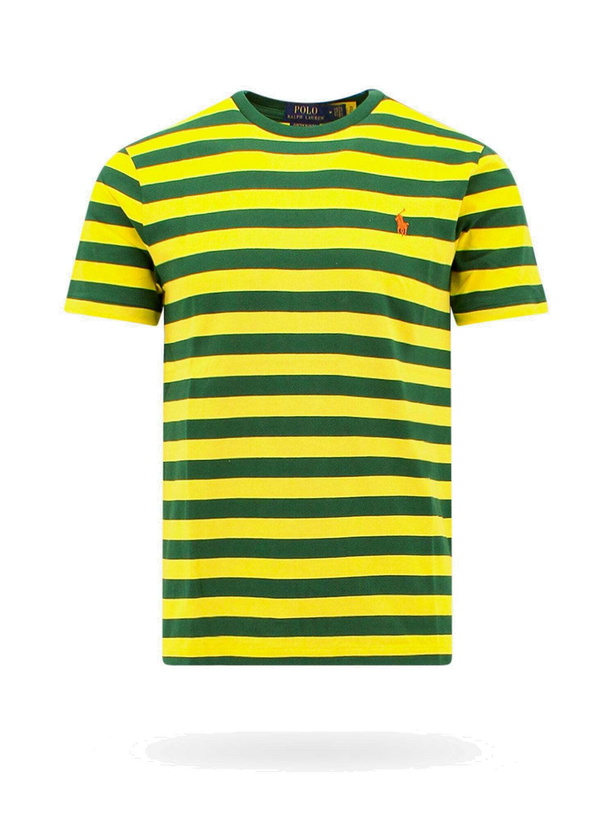 Photo: Polo Ralph Lauren T Shirt Yellow   Mens