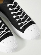 Acne Studios - Rubber-Trimmed Canvas Sneakers - Black
