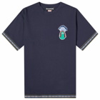 Monitaly Men's Cinta Taped T-Shirt in Navy