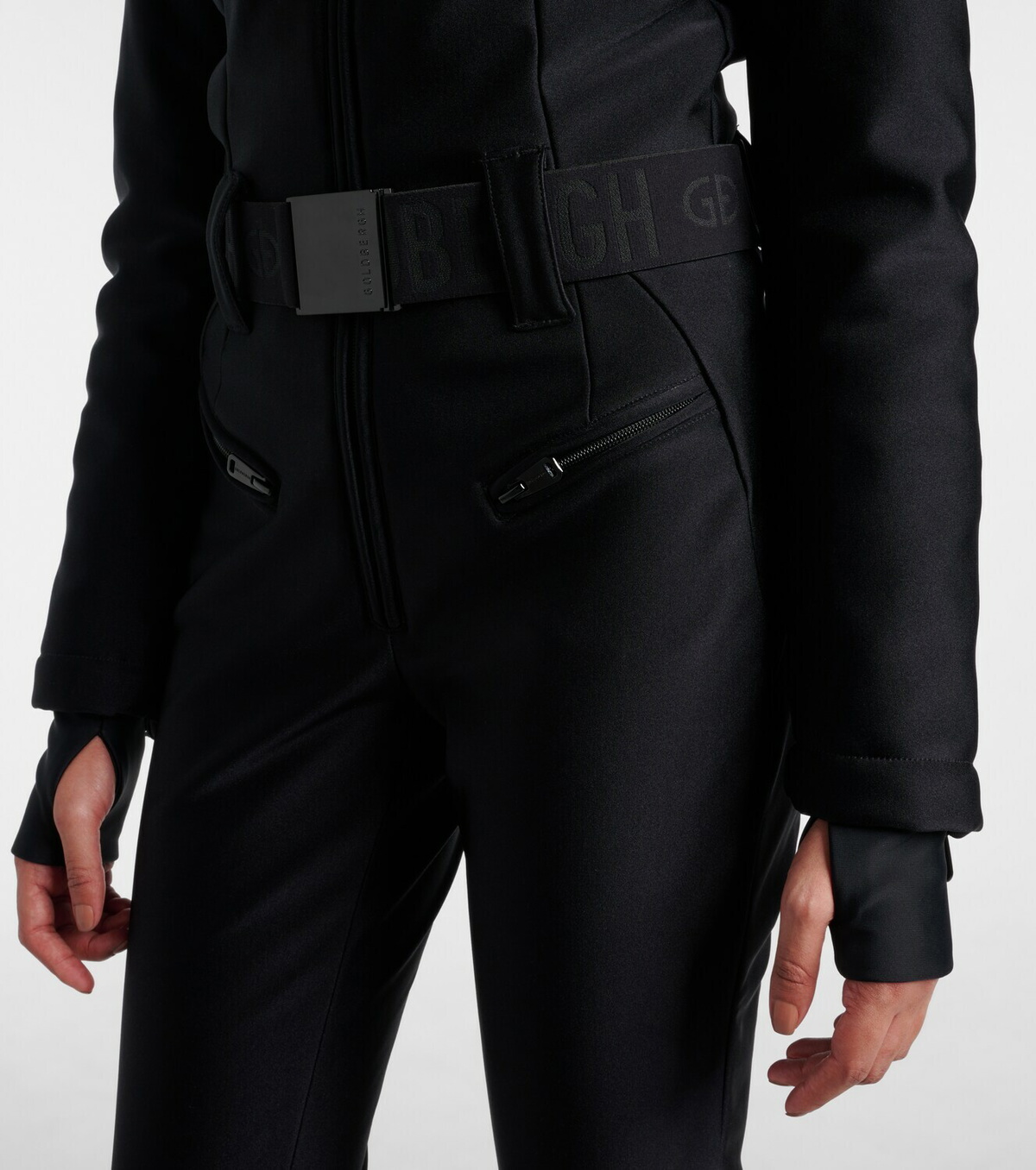 Goldbergh Glisser faux fur-trimmed ski jumpsuit
