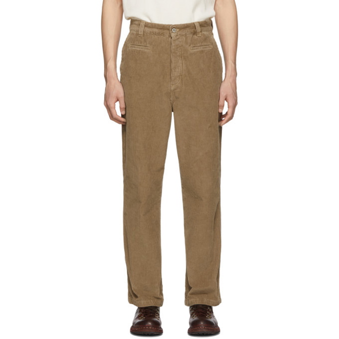 Photo: Loewe Taupe Corduroy Fisherman Trousers