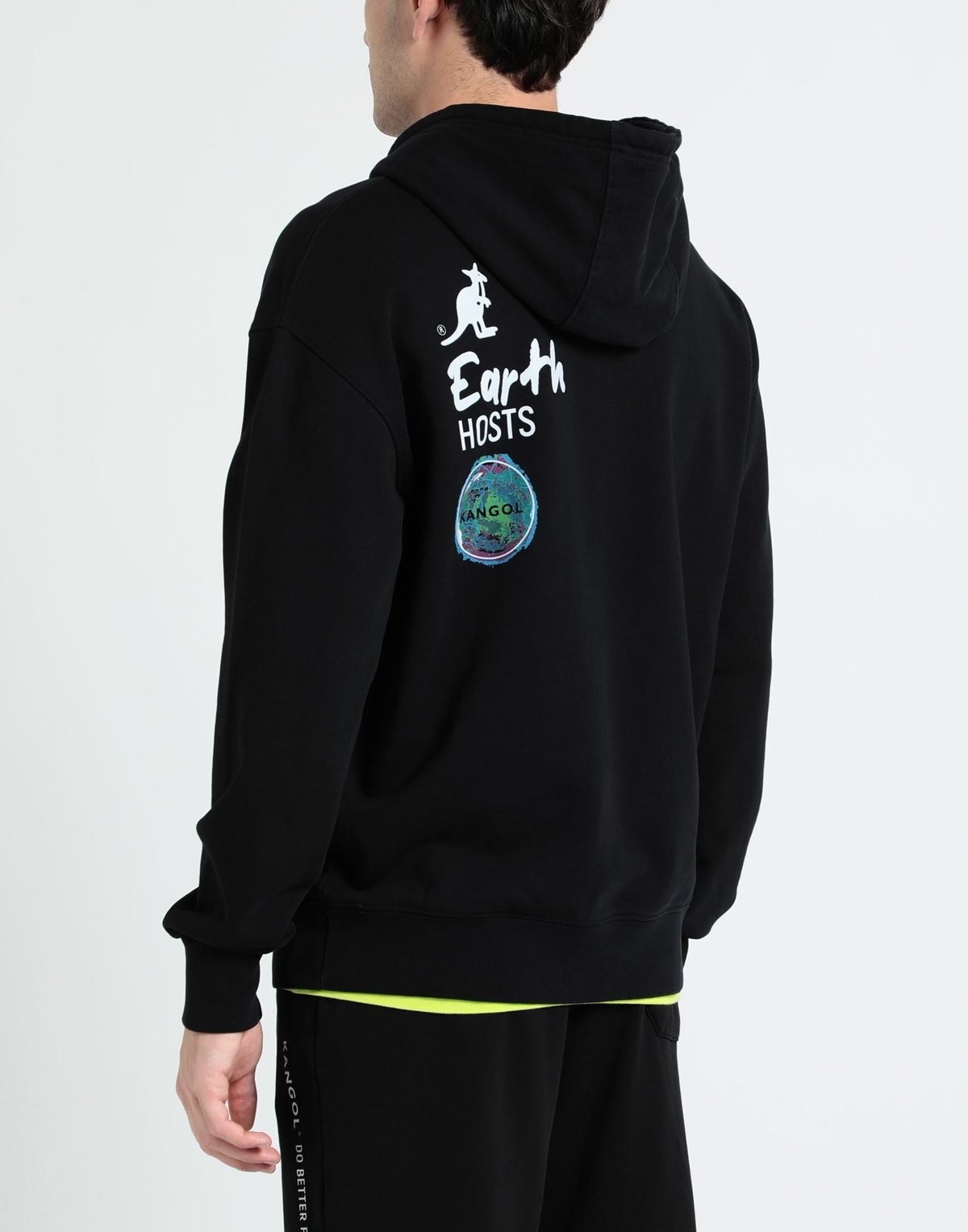 Kangol Mens Sweatshirt in Black