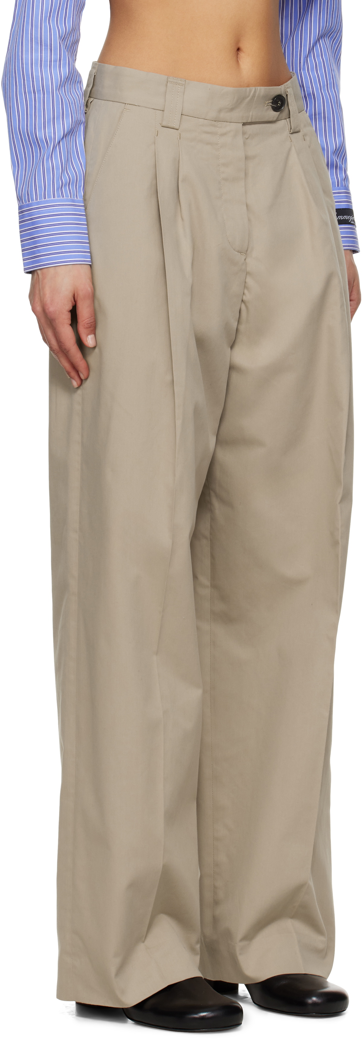 mfpen Beige Favorite Trousers