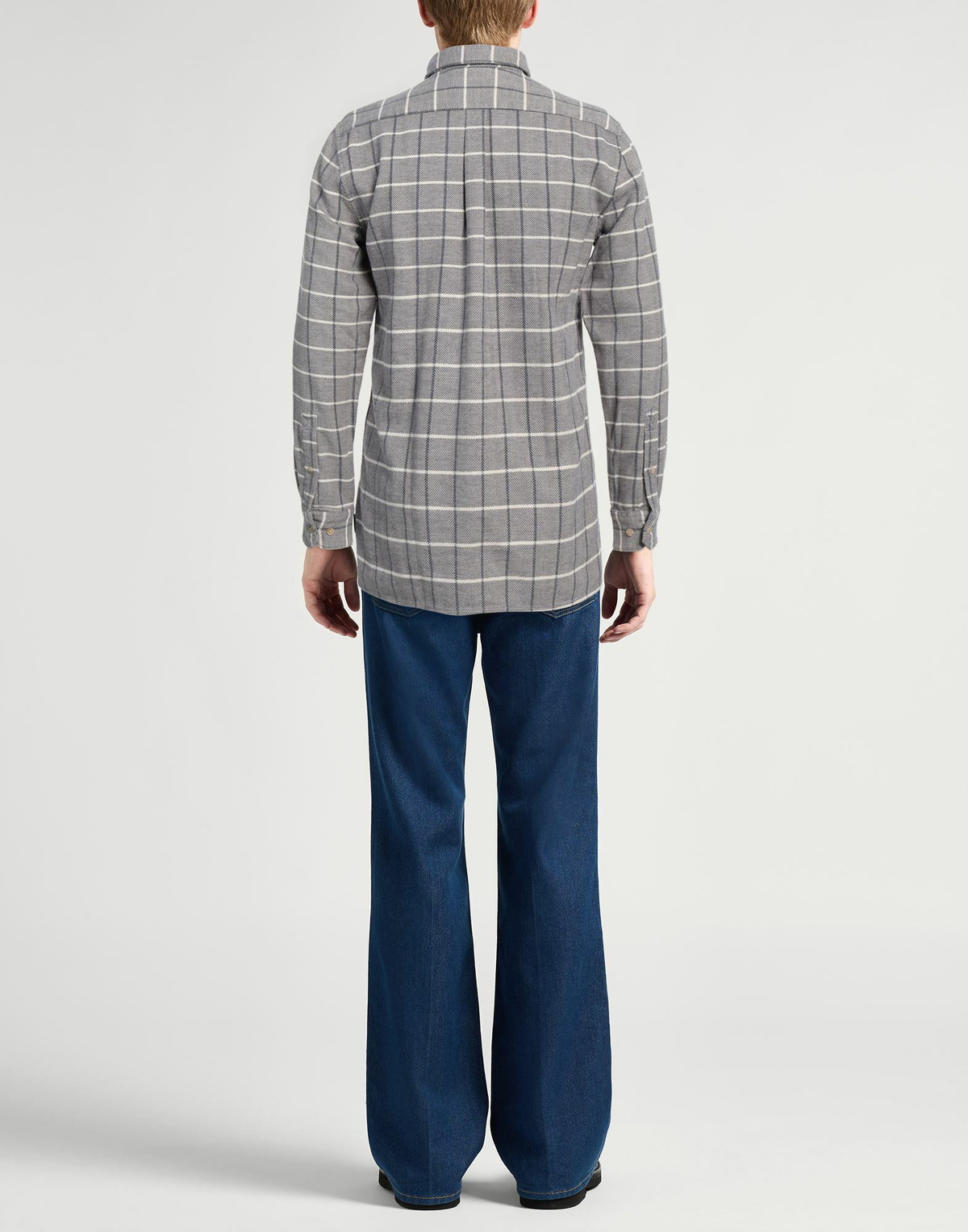 Barbour Mens Shirt in Grey