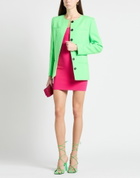 Msgm Womens Blazer Light in Green