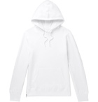 Reigning Champ - Zip-Detailed Perforated Loopback Cotton-Blend Jersey Hoodie - Men - White