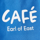Earl of East Café Shopper Tote in Blue 