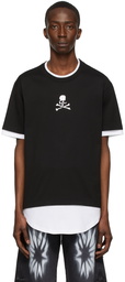 mastermind WORLD Black Cotton T-Shirt