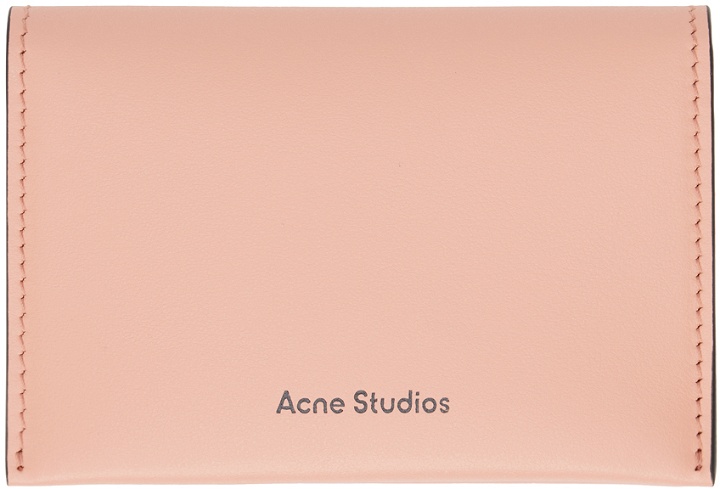 Photo: Acne Studios Pink Folded Card Holder