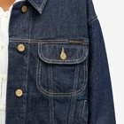 Nudie Jeans Co Women's Nudie Berit Denim Jacket in Classic Blue