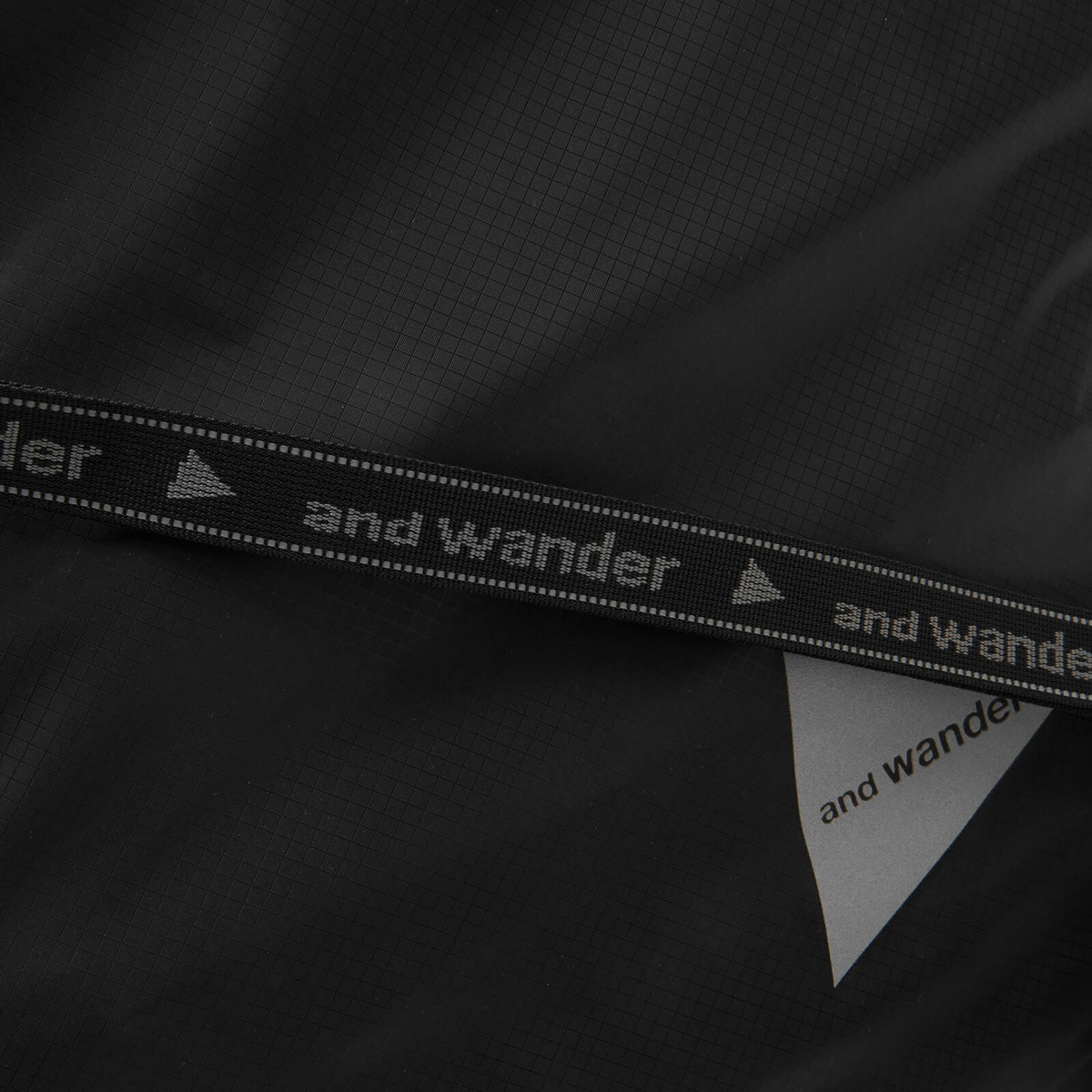 and wander Sil Tote Bag in Black 