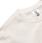 Les Girls Les Boys - Logo-Appliquéd Organic Loopback Cotton-Jersey Sweatshirt - Neutrals
