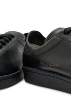 Y-3 X Adidas Superstar Leather Sneakers Black
