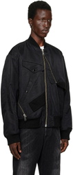 UNDERCOVER Black UP2F9201 Bomber Jacket