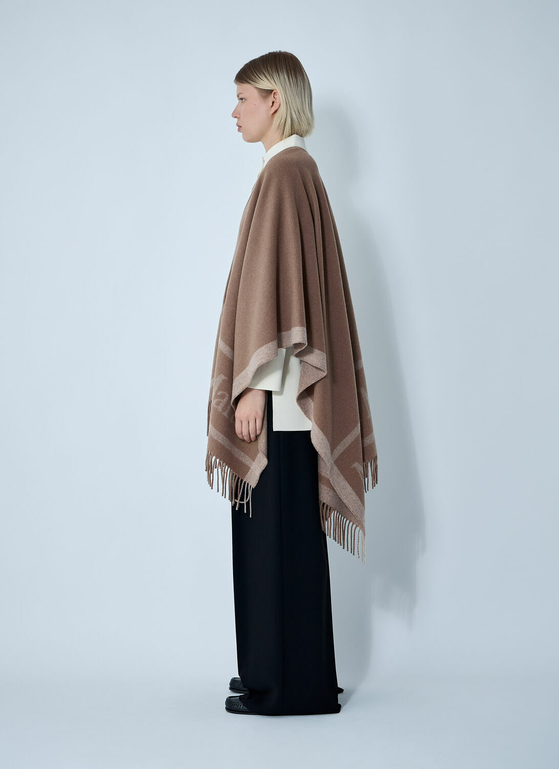 Max Mara Hilde Logo Motif Scarf