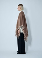 Max Mara Hilde Logo Motif Scarf