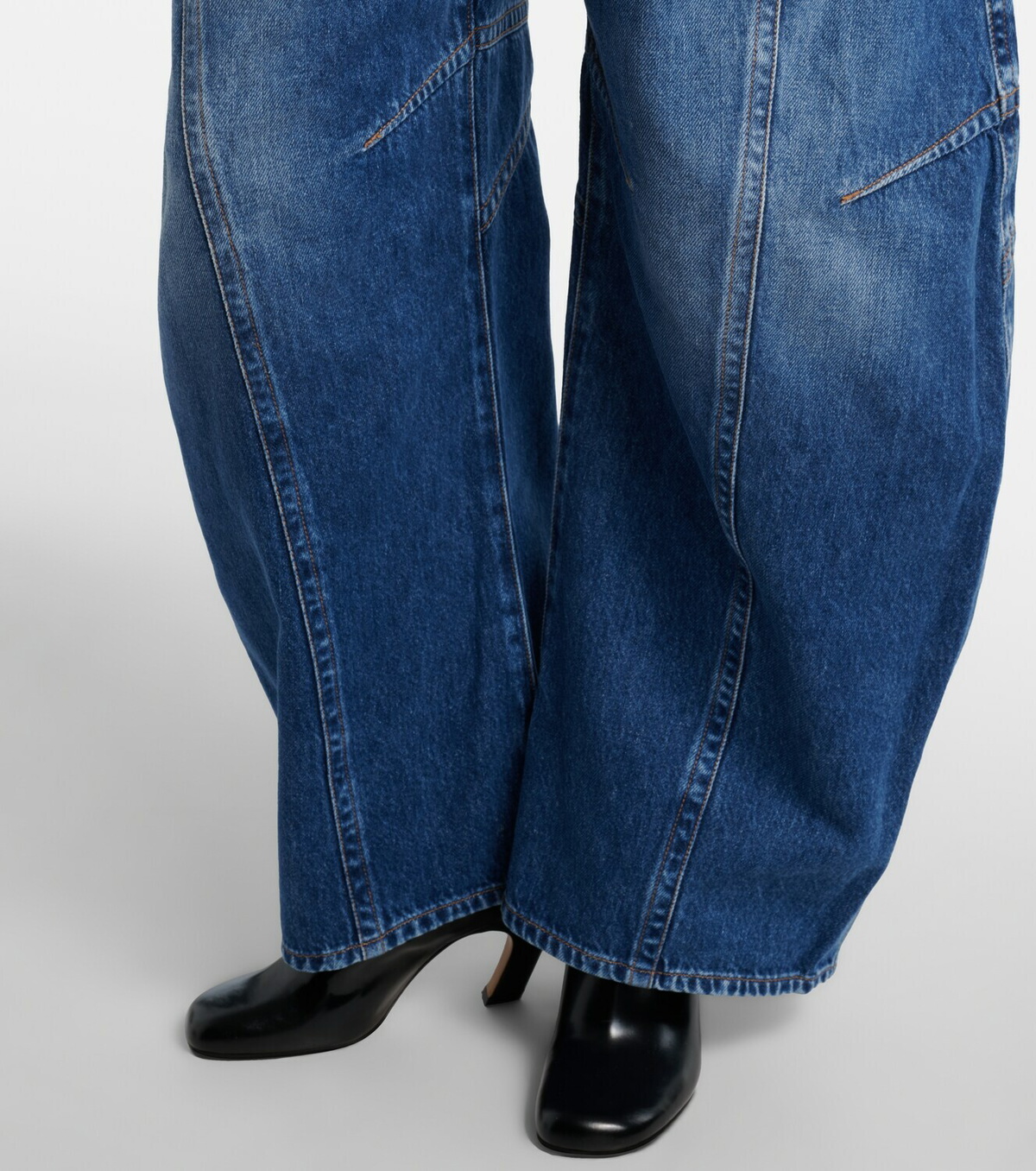 Sportmax Violino barrel-leg jeans