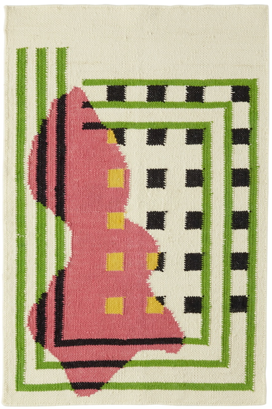 Photo: Ugly Rugly Multicolor Arris Flatwoven Rug