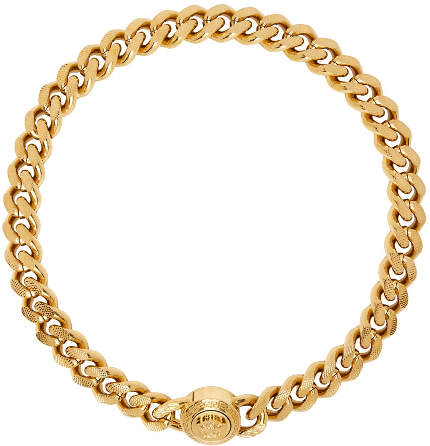 Versace Gold Medusa Necklace Versace