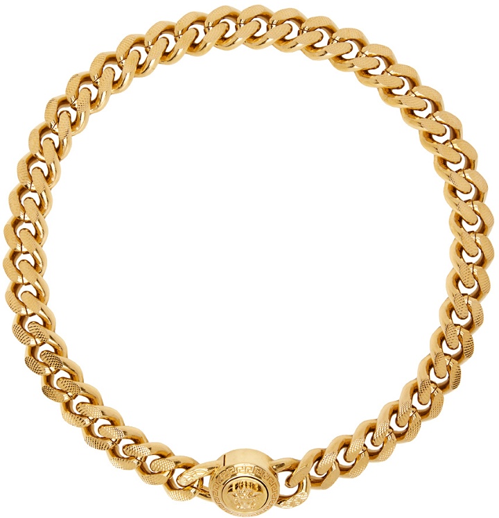 Photo: Versace Gold Medusa Necklace