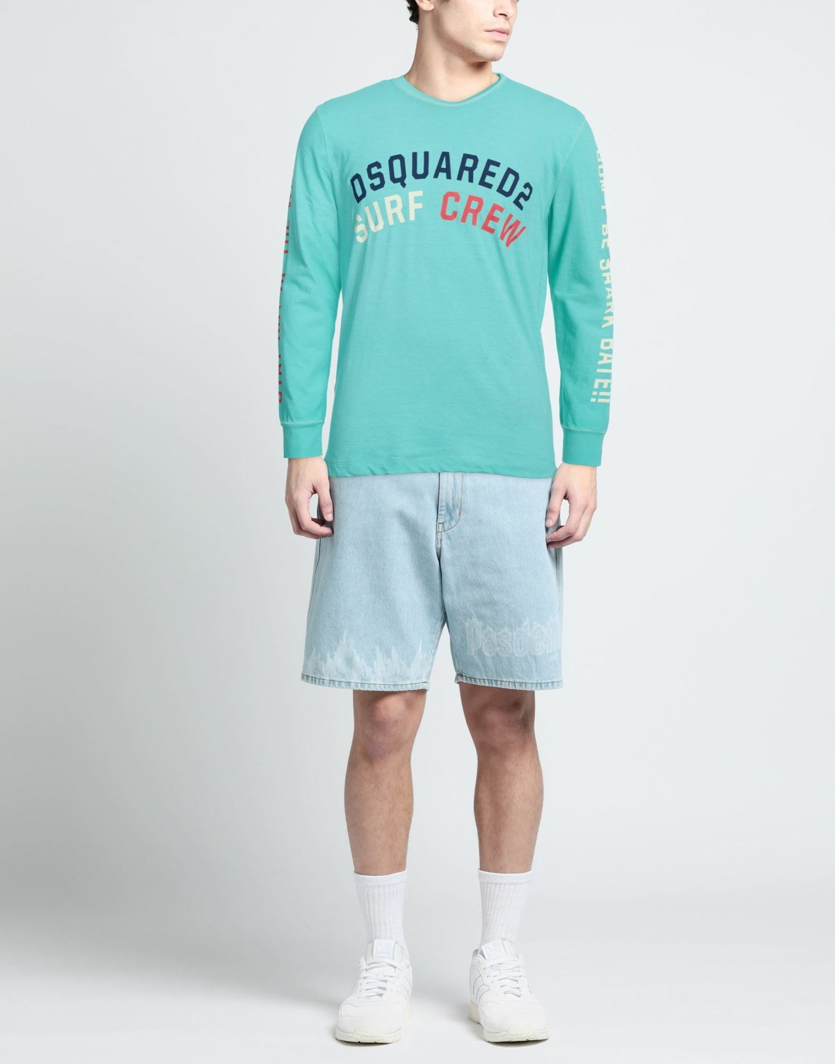 Dsquared2 Mens T-shirt Turquoise