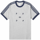 Adidas Men's x Pop Classic T-Shirt in Heather/Navy