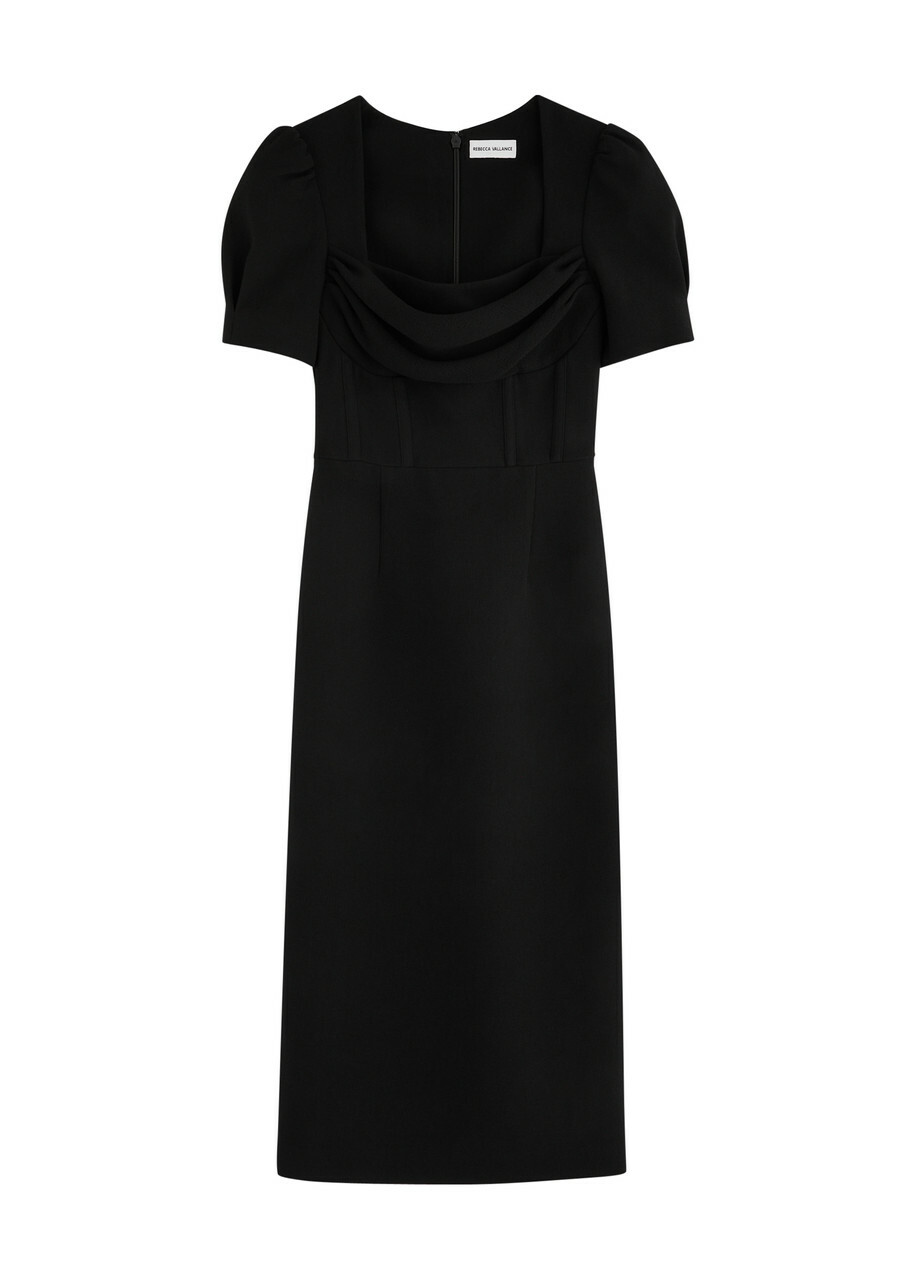 kiss little black dress Rebecca Vallance