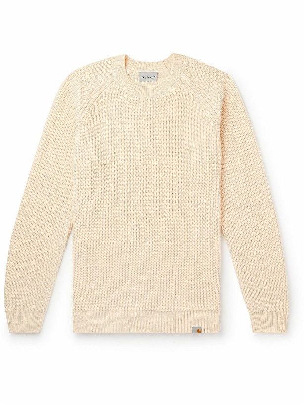 Photo: Carhartt WIP - Fourth Ribbed-Knit Sweater - Neutrals