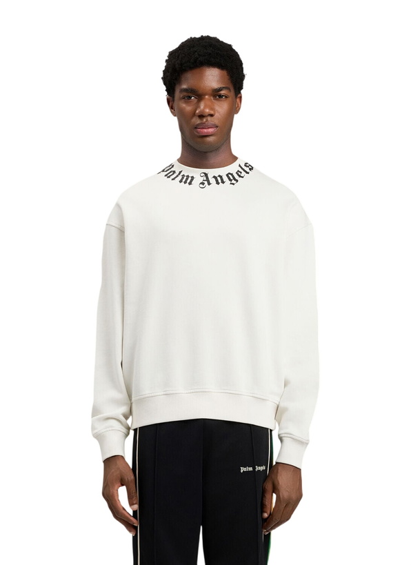 Photo: Palm Angels Neck Logo Sweatshirt