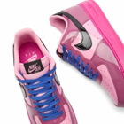 Nike Air Force 1 Low QS Sneaker in Pink Cooler/Mulberry Rose/Hyper Blue