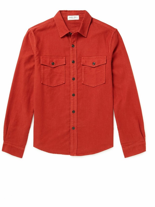 Photo: Alex Mill - Frontier Brushed Cotton-Flannel Shirt - Red