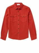 Alex Mill - Frontier Brushed Cotton-Flannel Shirt - Red