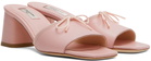 Repetto Pink Tiba Heeled Sandals