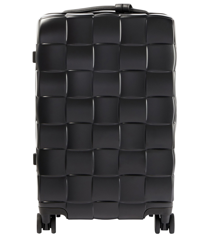 Photo: Bottega Veneta Odyssey Intreccio carry-on suitcase