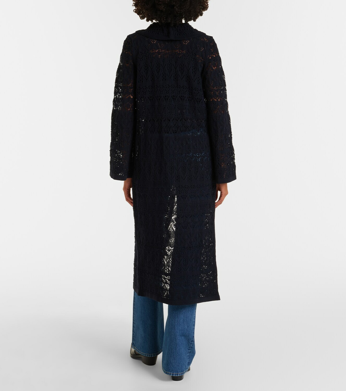 Dorothee Schumacher Cotton-blend crochet coat