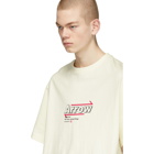 ADER error Off-White Arrow Graphic T-Shirt